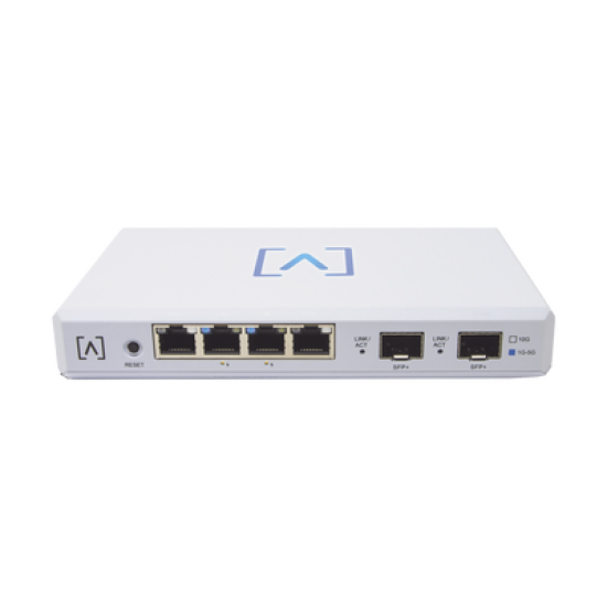 Router VPN / 4 puertos 10/100/1000/2500 Gbps (2 puertos PoE af/at) / 2 puertos SFP+ 10Gbps / Filtrado Avanzado DPI: Bloqueo de Contenido / Administración nube gratuita / Soporta UPnP