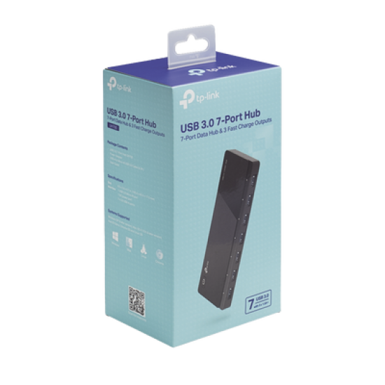 Adaptador HUB 3.0, con 7 puertos USB