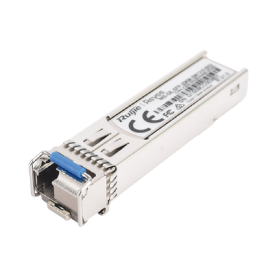 Transceptor Industrial BIDI Monomodo SFP 1G (Lado A), hasta 20 Kilómetros, TX 1310 / RX 1550, soporta Temperaturas de -40° a 85° C