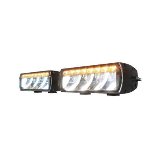 Luz LED de trabajo DOT, 12-24 V, con arnés de 10'