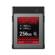 Memoria CFexpress tipo B / Clase 10 de 256 GB / Especializada para Cámaras de Fotografía y Video  / 1800 MB/s Lectura / 1400 MB/s Escritura