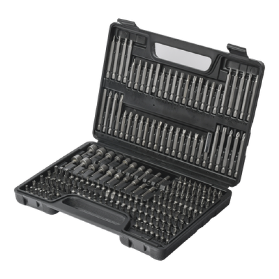 Juego de 208 Puntas para Taladro Entrada Hexagonal 1/4