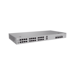 Switch Gigabit Administrable PoE Capa 3 / 24 Puertos 10/100/1000 Mbps (22 PoE) / 2 Puertos 2.5GE (PoE) combo 2 Puertos SFP 2.5GE /2 Puertos SFP+ 10GE / 400W / PoE Perpetuo / iStack / Administración Nube Gratis
