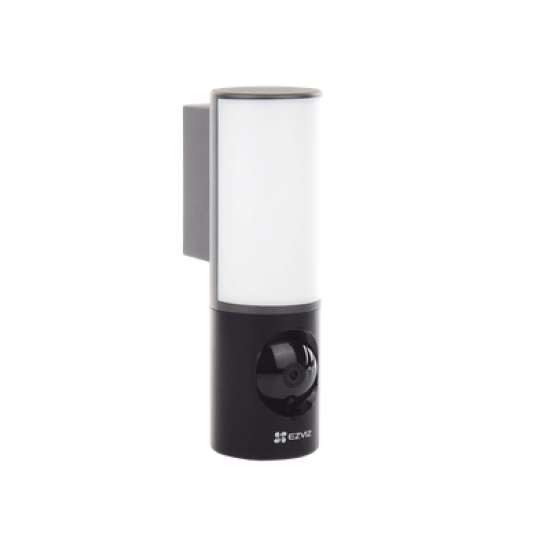 Cámara IP 4 Megapíxel / Wi-Fi / Lampara Integrada / Audio de dos vías / Imágen Nocturna a Color / Detección Humana / Audios Personalizables / Almacena en Memoria Interna / Uso Exterior con Protección