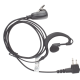 Micrófono - audífono de solapa ajustable al oído para  TC-500/ 518/ 600/ 610/ 700 y radios GP300/ PRO2150/ P110/ GP350/ SP-10/ PRO3150/ EP450/ EP350/ MAG ONE