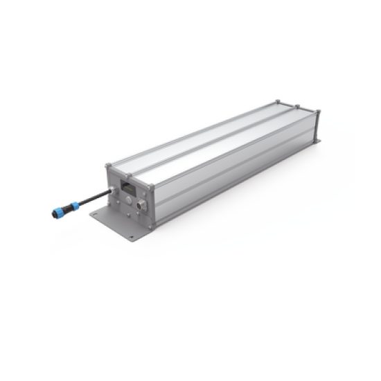 Batería de Ion-Litio para Videovigilancia 1280 Wh,  100Ah,  Controlador Incluido, Conexión Directa a Panel Solar y Salida de 12 Vcc