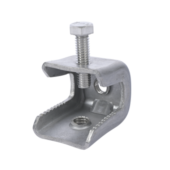 Paquete de 10 Sujetadores Para Instalacion En Angulo Con Orificio de 3/8