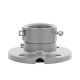 Montaje de Techo sin Tubo de Extensión para Domos PTZ TURBOHD y PTZ IP / Acero Inoxidable