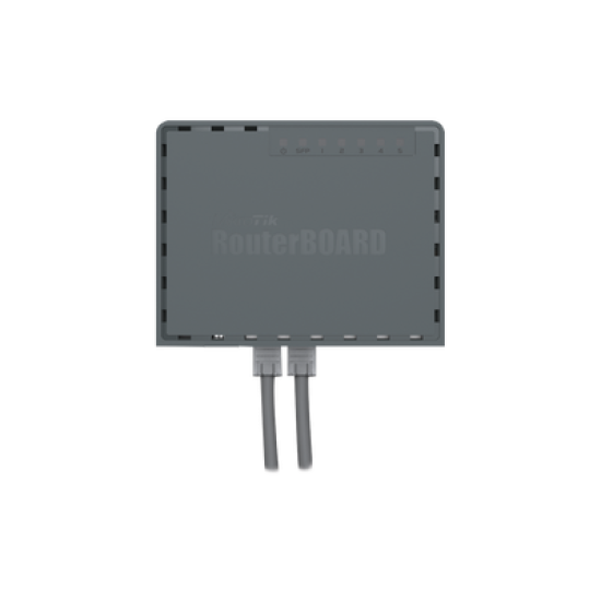 (hEX S) Router Dual Core, 5 puertos Gigabit, 1 Puerto SFP, PoE in, PoE Out