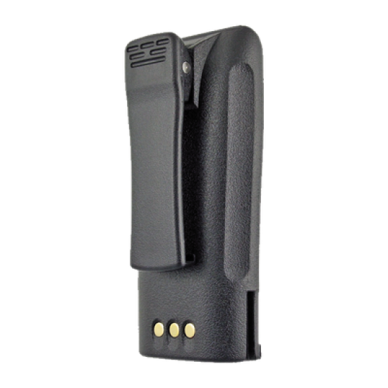 Batería de Li-Ion, 2500 mAh. Para radios EP-450/ DEP 450/CP200/CP250/PR400/GP3388/CP080/150/200.(incluye clip)