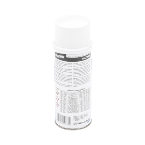 Alcohol Isopropilico en Aerosol para limpieza de equipos de vídeo, fibra óptica, cómputo, y equipo telefónico 250 ml