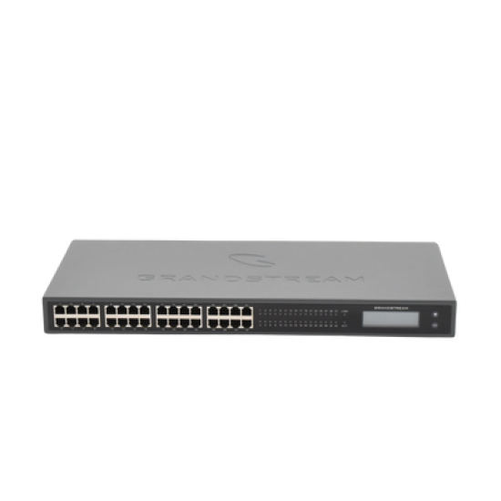 Adaptador VoIP GrandStream de 32 FXS 2 puertos telco 50 pins p/montaje en rack