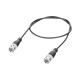 Cable Coaxial Armado con Conector BNC (Video) / Longitud de 0.6 mts / Optimizado para Cámaras 4K / Uso en Interior