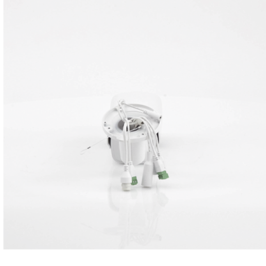 Bala IP Dual / Térmica 6.2 mm (160 x 120) / Óptico 8 mm (4 Megapixel) / DETECCIÓN DE PERSONAS 182 m /40 mts IR / Exterior IP67 / PoE / Termométrica / Detección de Temperatura / Sirena y Luz Inte / Micro SD 32 GB Incluida