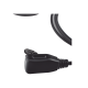 Micrófono - audífono de solapa ajustable al oído para KENWOOD TK3230/ 3000/ 3402/ 3312/ 3360/ 3170, NX240/ 340/ 220/ 320/ 420