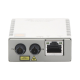 Convertidor de medios Fast Ethernet a fibra óptica, conector ST, multimodo (MMF), distancia hasta 2 km