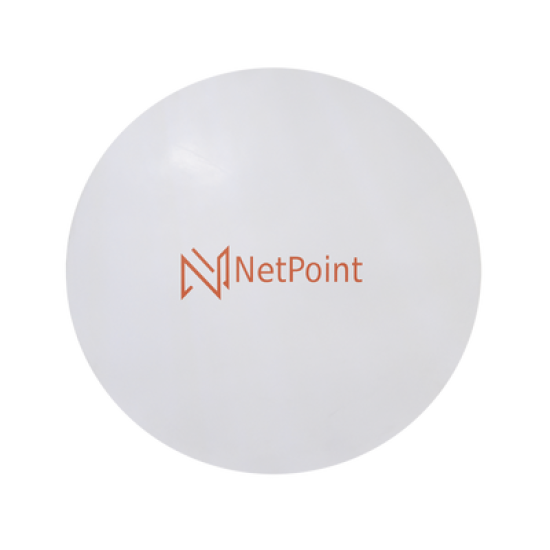 Antena de parabola profunda, blindada, con supresión al ruido de 3 ft, 4.9-6.4 GHz, Ganancia 34 dBi con SLANT de 45 ° y 90 °, ideal para hasta 70 km, Conectores N-hembra, montaje con alineación milimétrica.