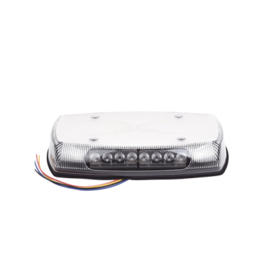 Mini Barra de Luces Ultra Brillante, color domo claro, LED azul, Ideal para Seguridad Privada