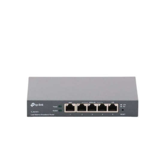 Router Balanceador de Carga Multi-Wan, 1 puerto LAN 10/100 Mbps, 1 puerto WAN 10/100 Mbps, 3 puertos Auto configurables LAN/WAN, Sesiones Concurrentes 10,000 para Pequeña Oficina 