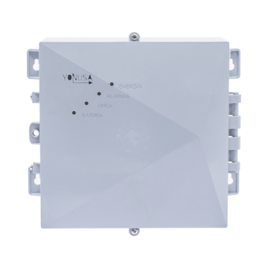 Energizador con tecnología SMT de 12,000Volts-1Joule/ 2500Mts Lineales de Protección / Cercas Electrificadas