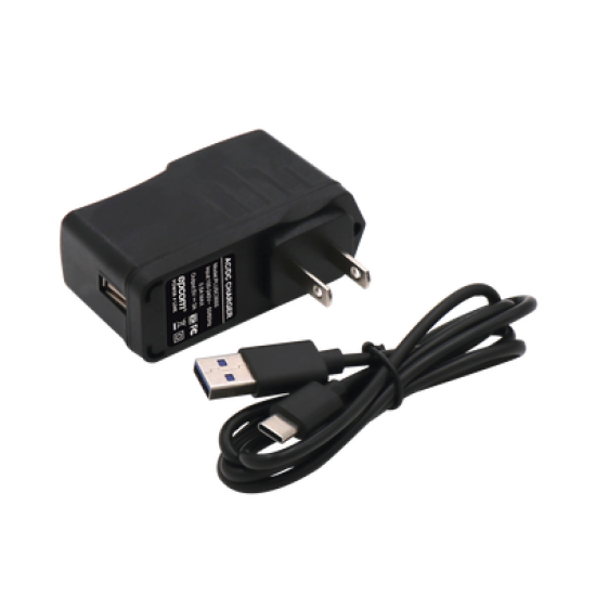 Adaptador de pared de 5 Vcc, @ 3 A con micro-USB tipo C