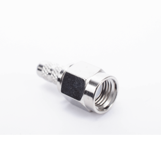 Conector SMA Macho de anillo plegable para Cable RG-142/U.