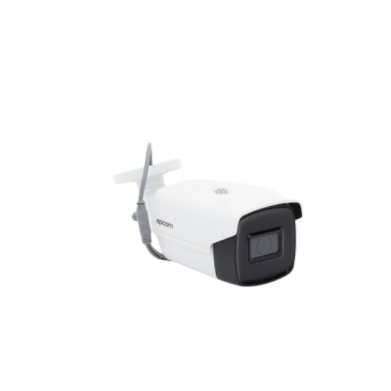 Bala TURBOHD 4K (8 Megapixeles) / Gran Angular 102º / Lente 2.8 mm / Exterior IP67 / IR EXIR 60 mts / dWDR