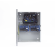 12 Vcc @ 10 A / Fuente tipo control / 16 salidas / capacidad de baterías de respaldo / Requiere batería.