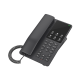 Teléfono IP Hotelero, 2 líneas SIP con 2 cuentas, codec Opus, IPV4/IPV6, color negro, con gestión en la nube GDMS