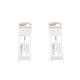 Transceptores Ópticos Industriales Bidireccionales SFP+ (Mini-Gbic) / Monomodo 1270 & 1330 nm / 10 Gbps / 10GBASE / Conector LC/UPC Simplex / DDM / Hasta 3 km / 2 Piezas