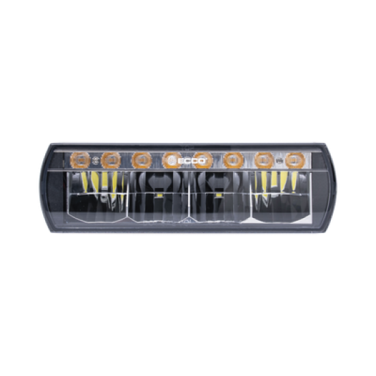 Luz LED de trabajo DOT, 12-24 V, con arnés de 10'