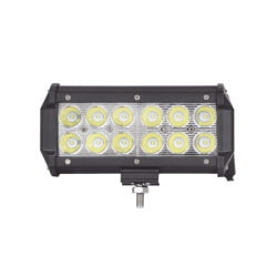 Barra de Luz de 12 LED, 1500 Lúmenes, 18 watts, 10-30 Vcc, IP67, 6.5 pulgadas