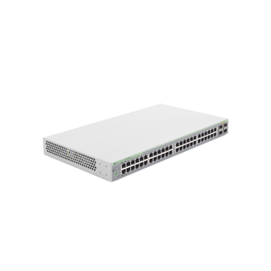 Switch Gigabit WebSmart de 48 puertos 10/100/1000 Mbps (4 x Combo) + 4 puertos gigabit SFP Combo