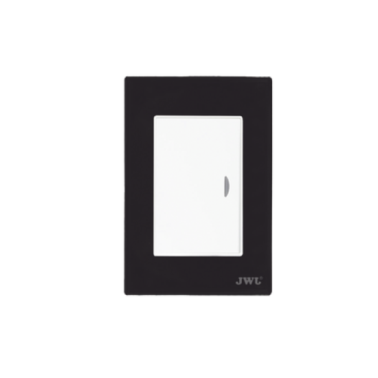 Apagador Escalera Sencillo de 10 A/ 127 V CA ~ 60 Hz / Placa Negra.