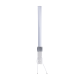 Antena Omnidireccional en 2.4 GHz, Rango de Frecuencias (2.3 - 2.5 GHz), Ganancia de 10 dBi, Doble Polaridad MIMO 2x2, Incluye Jumpers