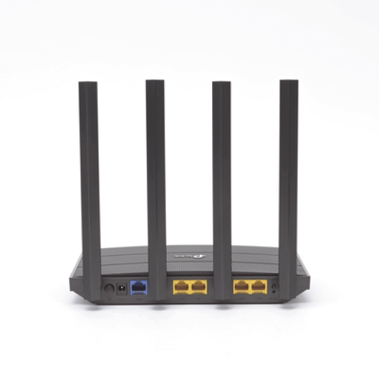 Router inalámbrico WiFi 5 AC 1200 Mbps / Doble Banda MU-MIMO 2x2 / 1 Puerto WAN 10/100/1000 Mbps /  4 Puertos LAN 10/100/1000 Mbps / Compatuble con Tecnología OneMesh / Soporta AgiNet