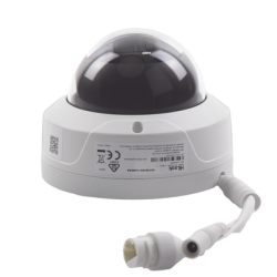 HiLook Series / Domo IP 4 Megapixel / Lente 2.8 mm / 30 mts IR / Exterior IP67 / IK10 / PoE / WDR  / ONVIF