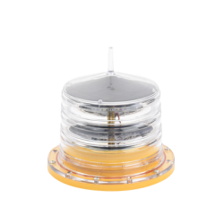 Estrobo led para Obstrucción Autónoma con Led Color Rojo con Panel Solar (Luz Fija o Estroboscópica configurable) / No incluye montaje