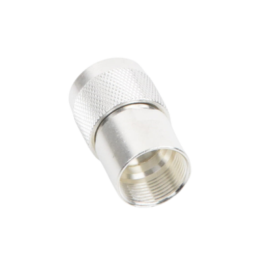 Conector N Macho de Rosca para Cables 9913, RFLASH-1113, 7810A, RG8/U-SYS, CNT-400, 8214, Plata/Oro/Teflón.