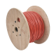 Bobina de 152 Metros de Alambre / 2 x 14 AWG / BLINDADO / Tipo FPLR / Color Rojo / Para Aplicaciones en Sistemas de Detección de Incendio y Sistemas de Evacuación