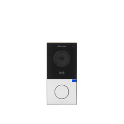 DOORBELL / WIFI / 100% en la Nube / POE / Bluetooth / NFC / Lector de Tarjetas MIFARE / Notificación en APP /  Llamada Telefónica / SIP / ONVIF / IP65 / Cámara 2 MP / Botón con Iluminación / Control de 1 Puerta