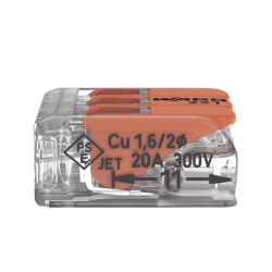 Conector Compacto para 1 Cable de Entrada 2 Cables de Salida / Cables Compatibles 28AWG-12AWG