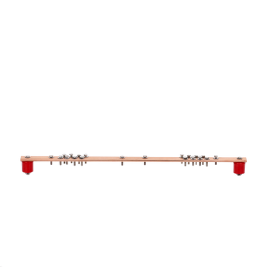 Barra de Distribución de Tierra Física para Montaje en Rack 19