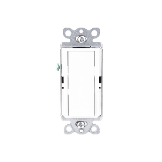 Apagador convencional On/Off, 15 Amp un solo polo.