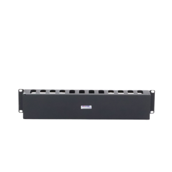 Organizador de cables horizontal de 19