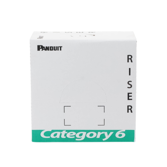 Bobina de Cable UTP, Categoría 6 de Alto Rendimiento (+350 MHz),  23 AWG, PVC (CMR, Riser), Bobina de 305 m, Color Azul