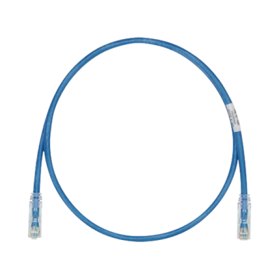 Cable de Parcheo TX6, UTP Cat6, 24 AWG, CM, Color Azul, 7ft