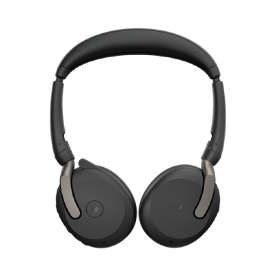 Jabra Evolve2 65 Flex, Auricular stereo versión MS, dongle USB-A con cancelación de ruido (26699-999-999) 