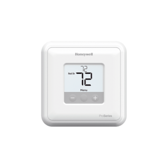 Termostato para sistemas de una sola etapa, Calor y frio, no programable T1 Pro para sistemas de 24 Vac.
