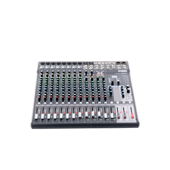 Mezcladora de Audio | 16 Canales | 10 Entradas de Micrófono | Entradas de Línea | Efectos | (MG16X)